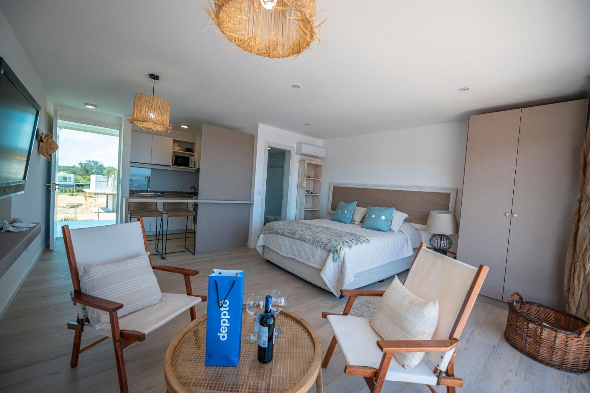 Apartamento Syrah Premium B2 - Piscina Privada Con Vista Al Mar By Depptoe Punta del Este Habitación foto